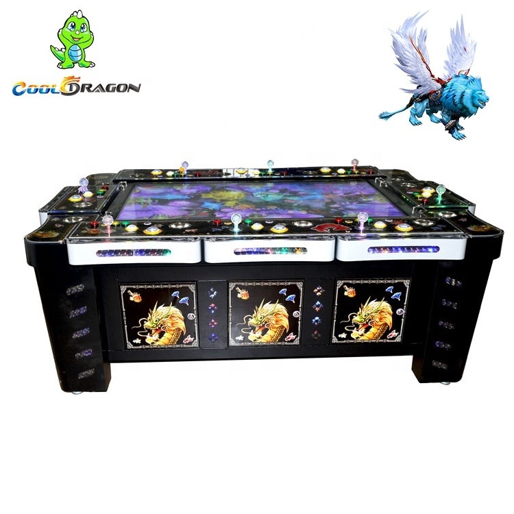 Thunder Dragon Ocean King 3 Fish Game Machine Software 8 Player Fish Table Game