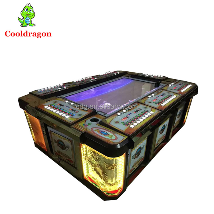 United State Video Game Fish Table Thunder Dragon Dragon Slayers Fish Hunter Arcade Game Cheats for Vending