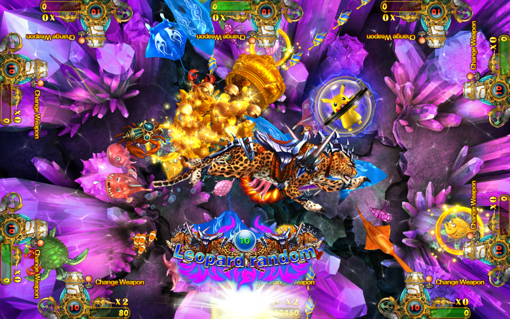 Thunder Dragon Ocean King 3 Monster Awaken Arcade Video Fish Game Machine Software