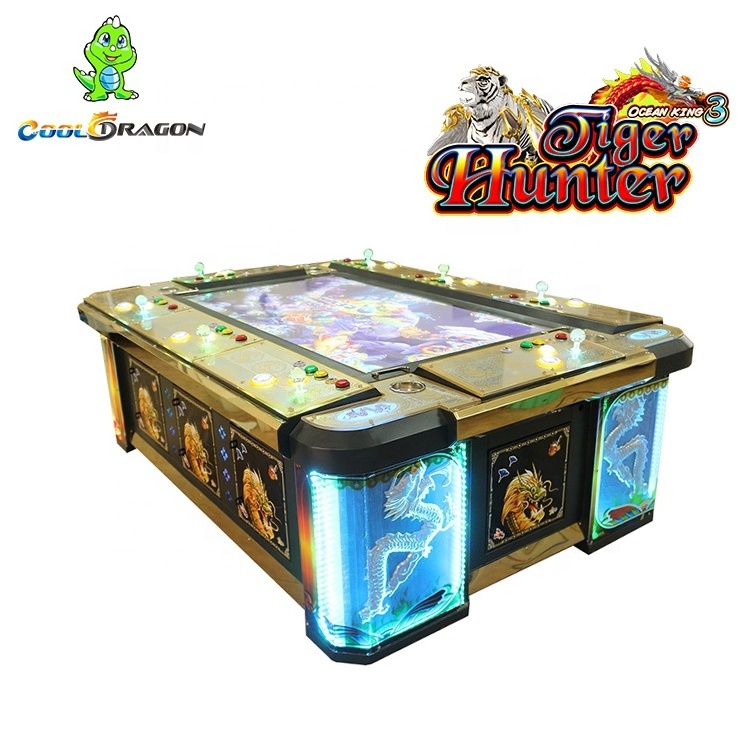 Thunder Dragon Ocean King 3 Fish Game Machine Software 8 Player Fish Table Game