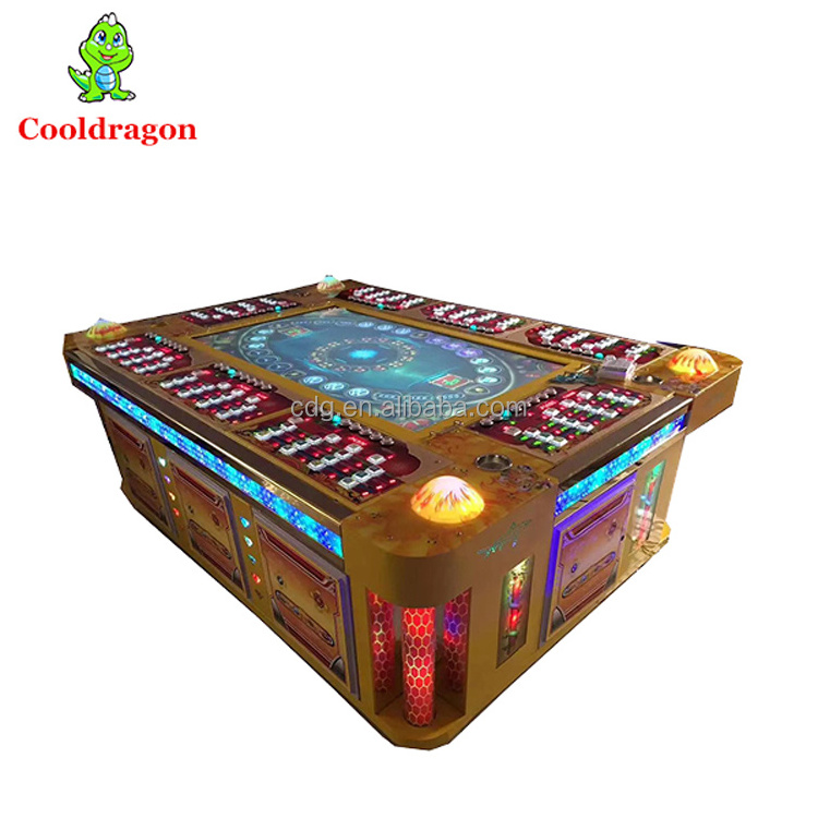 United State Video Game Fish Table Thunder Dragon Dragon Slayers Fish Hunter Arcade Game Cheats for Vending