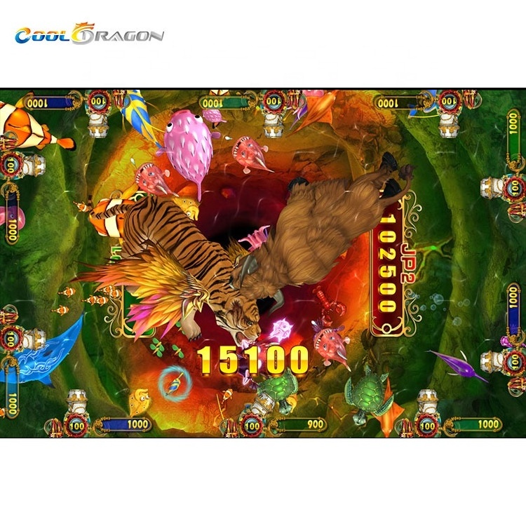 BUFFALO THUNDER SPECIAL Fish Game Board Ocean King 3 Arcade 8 Player Fish Table Shooting Fish Game Software