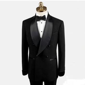 Fancy Blazer Wedding Formal Peaked Lapel Slim Fit Blazer 3 Pieces with two piece Set Wedding Men's Suit