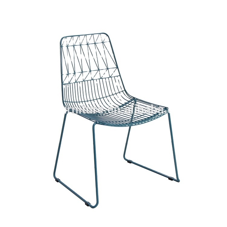 Outdoor Metal Wire Chair Leisure Creative Acapulco Rocking Chair Kids Egg Chairs