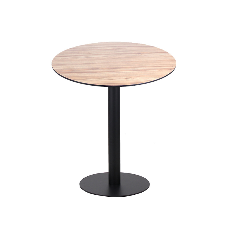 Custom Design Unfinished Compact Laminate HPL Table Tops Dia 60-100cm Round Composite Phenolic Resin HPL Table Tops