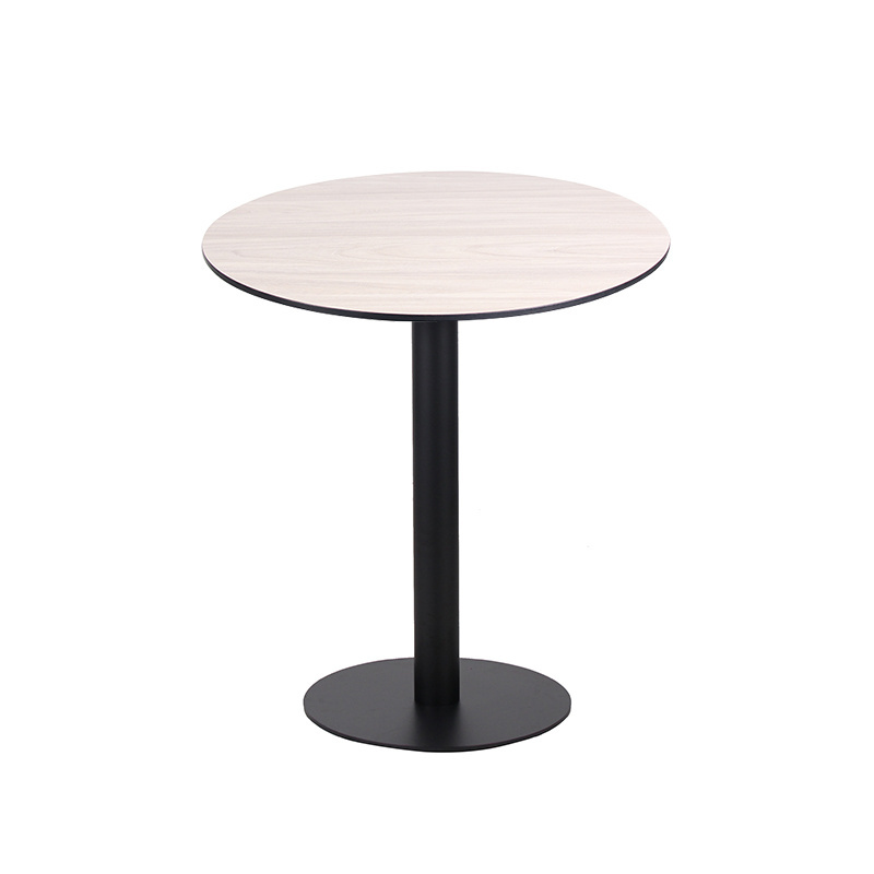 Custom Design Unfinished Compact Laminate HPL Table Tops Dia 60-100cm Round Composite Phenolic Resin HPL Table Tops