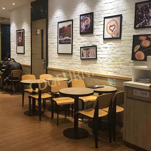 Wholesale Cheap Fast Food Restaurant Chairs Bentwood Kfc Mcdonald'S Coffee Shop Cake Bakery Chairs