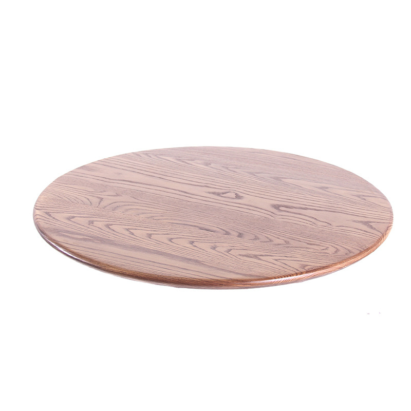 Indoor Solid Wood Restaurant Table Tops Oka Dining Table Top For Cafe Tables