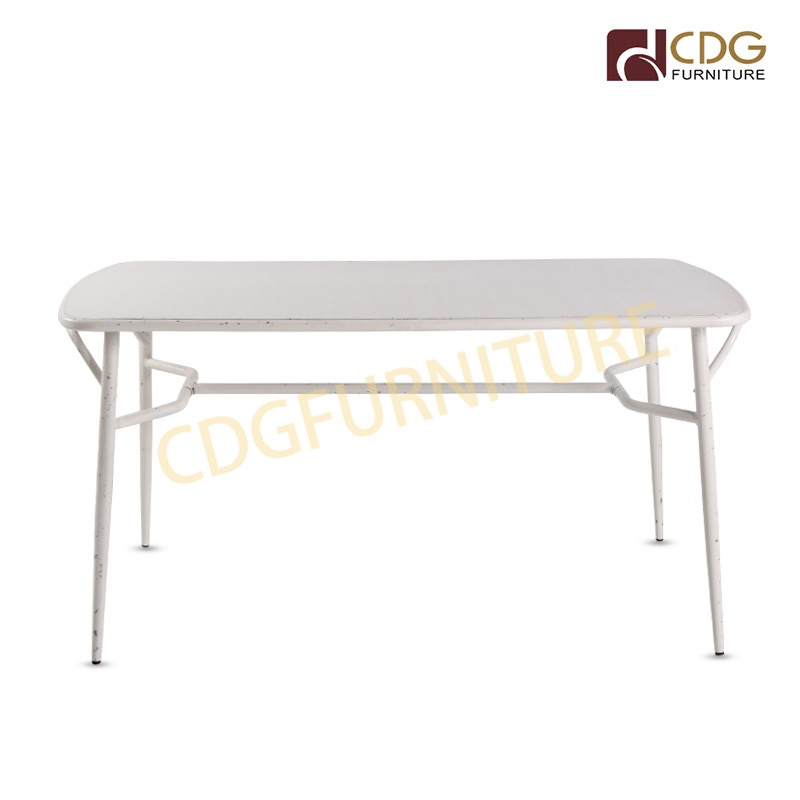 Retro Diner Furniture Buffet Table Antique Furniture Sets Used Square Banquet Tables And Iron Chair For Sale Outdoor Table