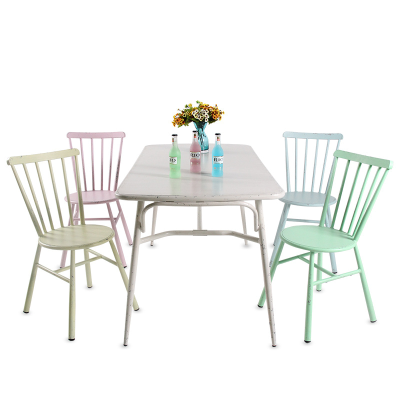 Retro Diner Furniture Buffet Table Antique Furniture Sets Used Square Banquet Tables And Iron Chair For Sale Outdoor Table