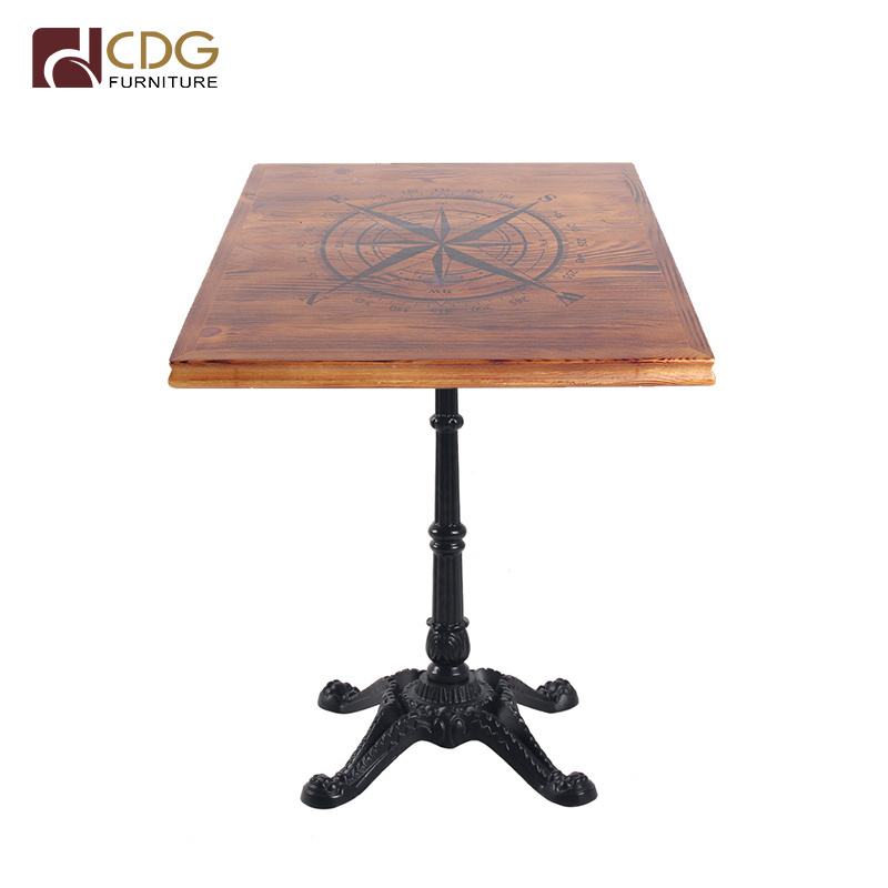 Restaurant Table Stainless Steel Leg Industrial Crank Tulip Metal Table Base