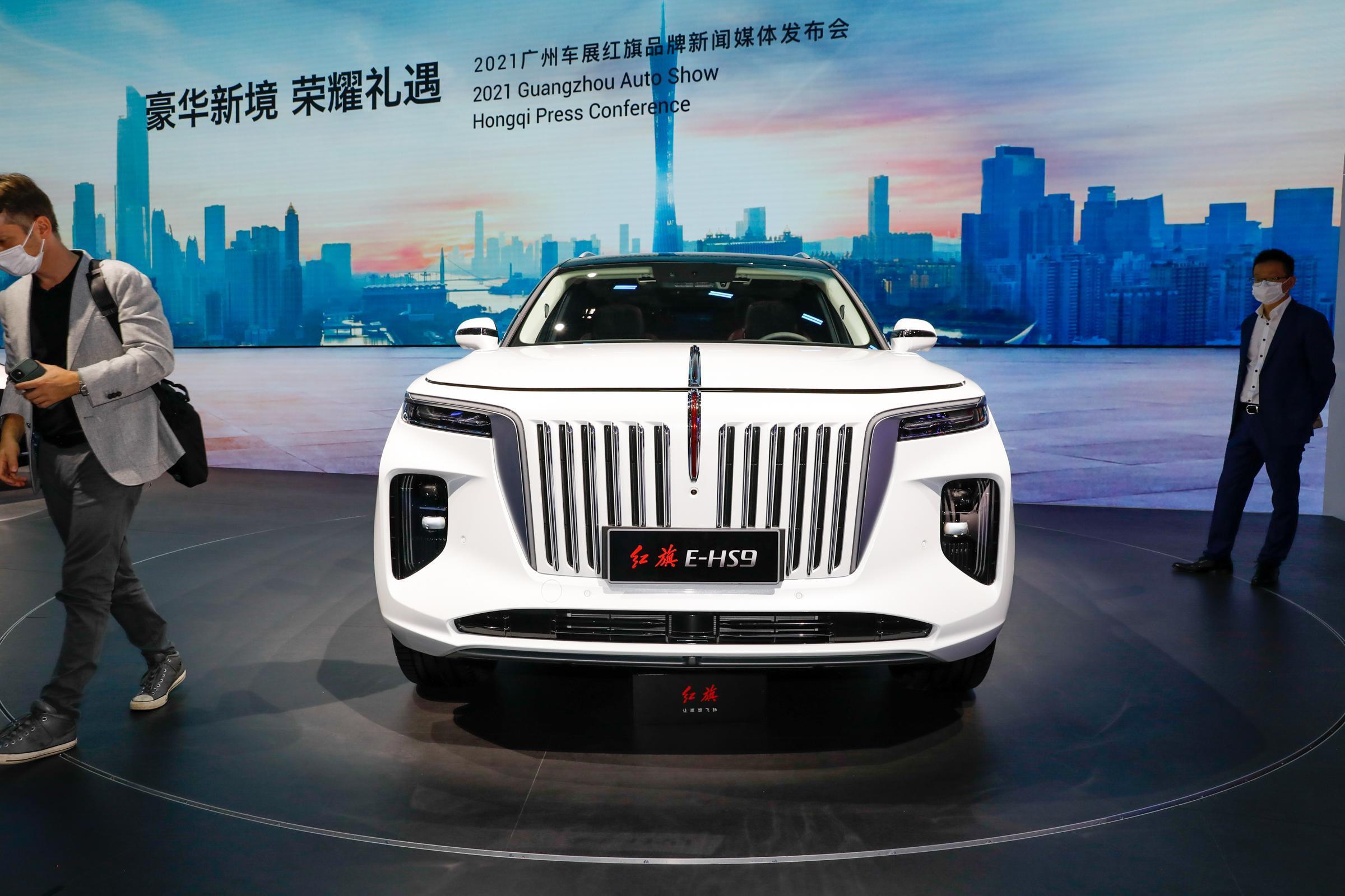 Carro hongqi e-hs9 e hs9 used y price electric car in china new 2024