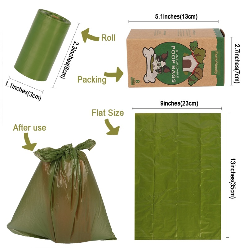 Best Selling Eco-friendly Pet Dog Waste Bag Biodegradable Dog Poop Bags With Dispenser OEM Wholesale