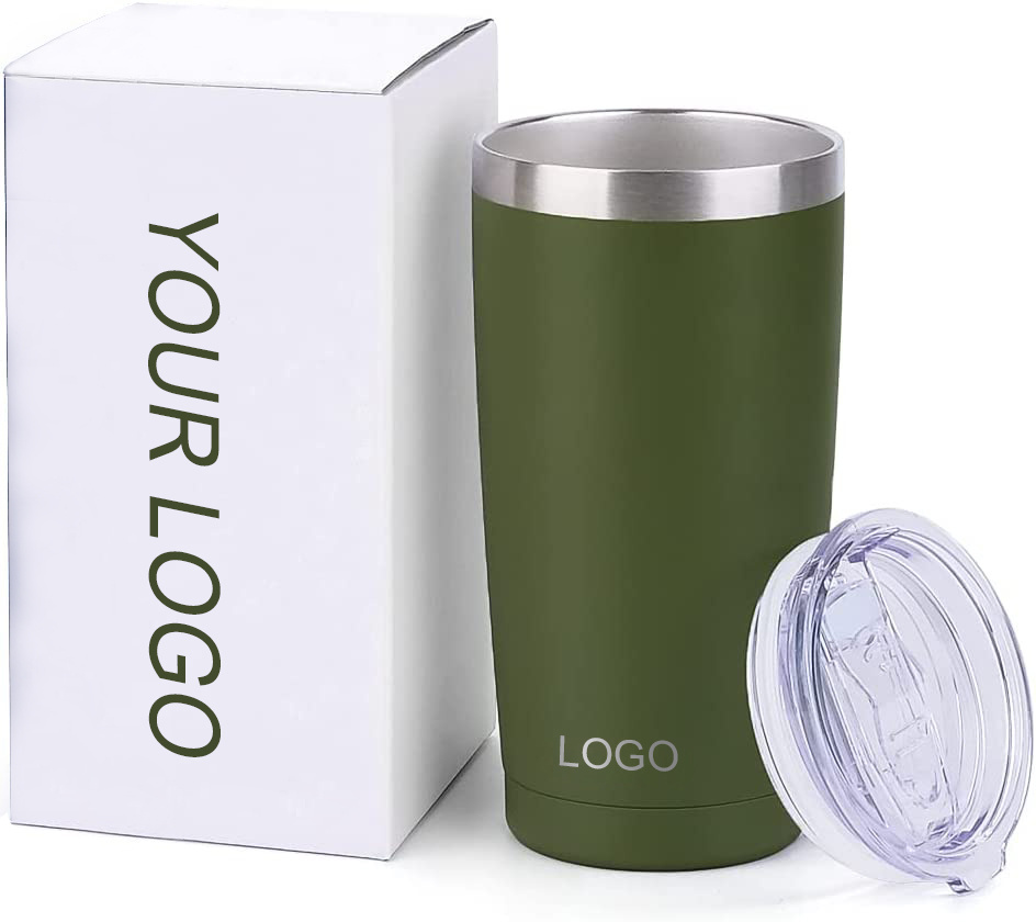 Custom logo 20 oz Yeticooler 30oz double wall stainless steel vacuum insulated coffee travel mug powder coated regular tumbler