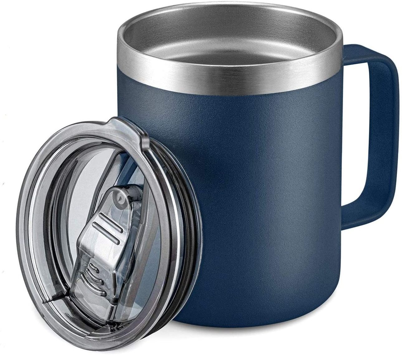 Best Seller Double Wall Stainless Steel Vacuum Insulated 12oz 14oz 16oz 20oz 24oz coffee Beer camper mug Tumbler with Handle