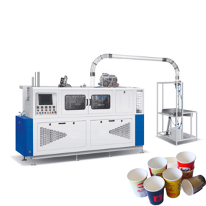 Pulp Molding Machine Ultrasonic Hot Sale Paper Tea Cup Making Machine with Beverages