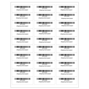 Hot Sale A4 Address Barcode Stickers Shipping Label For Laser And Inkjet Printer