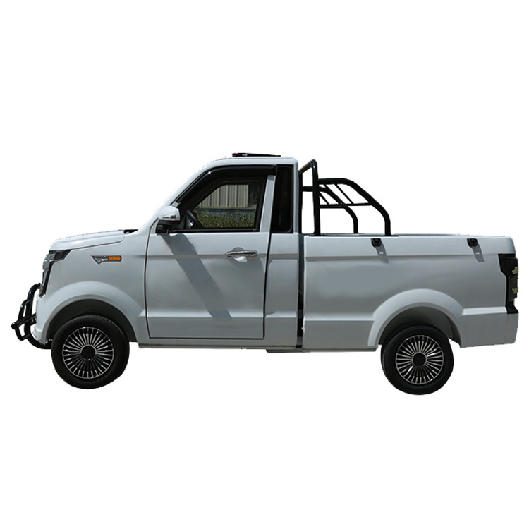 Electric Car Energy Electric Pickup Truck for Sale Manufacturer Provide Cheap Price Single Row New LED Camera Leather Customized