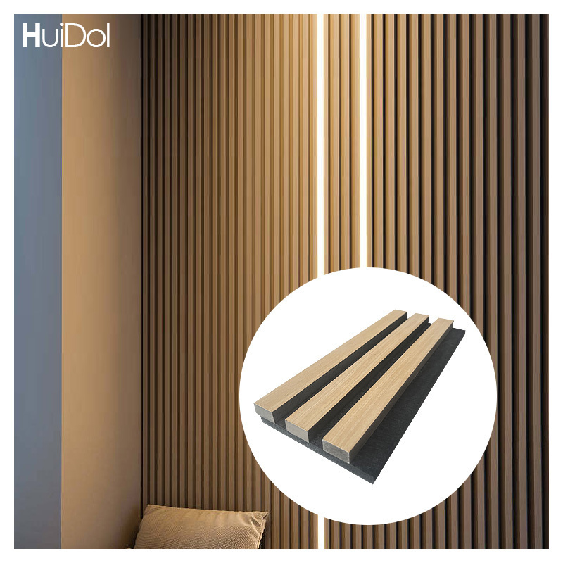 Sound Absorption Research Studio Foam Oak Wood Slat Soundproof Board Material Wooden Acoustic Panels