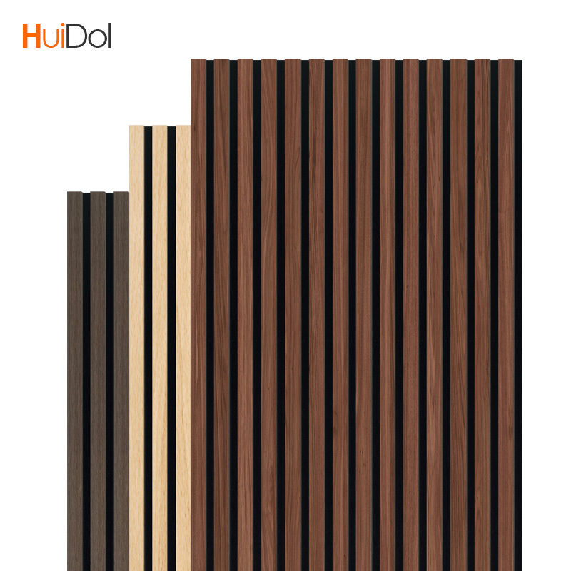 Decor Ballroom Home Office Decor Sound Absorbing Oak Custom Akupanel Wooden Slat Acoustic Panels