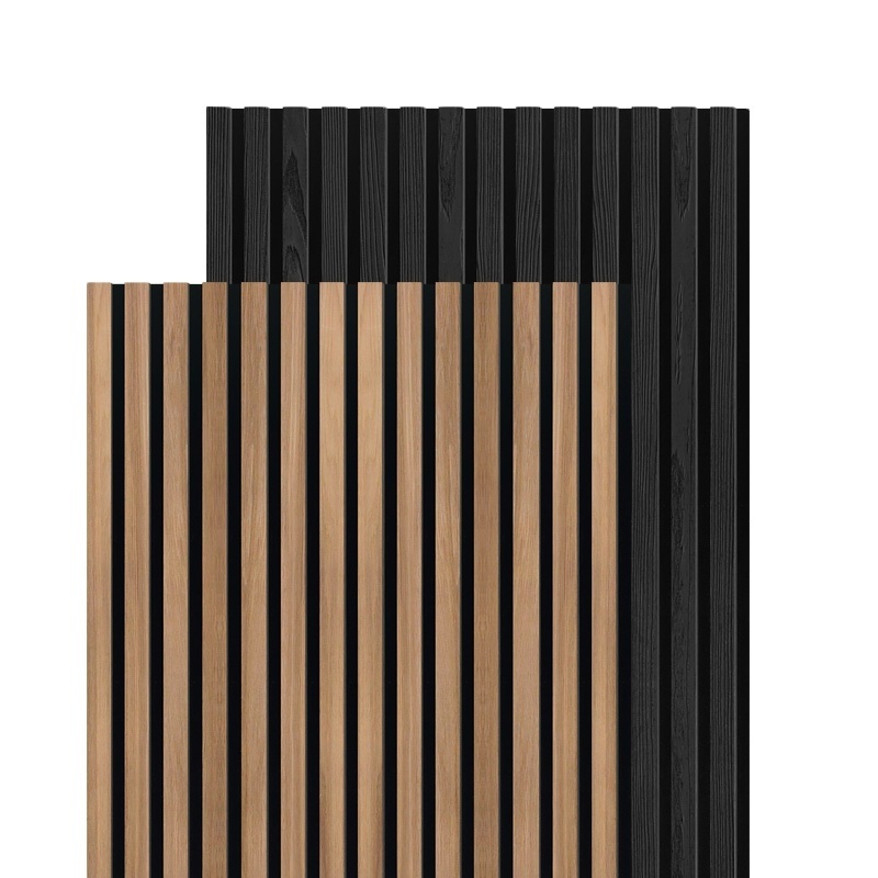 Decor Ballroom Home Office Decor Sound Absorbing Oak Custom Akupanel Wooden Slat Acoustic Panels