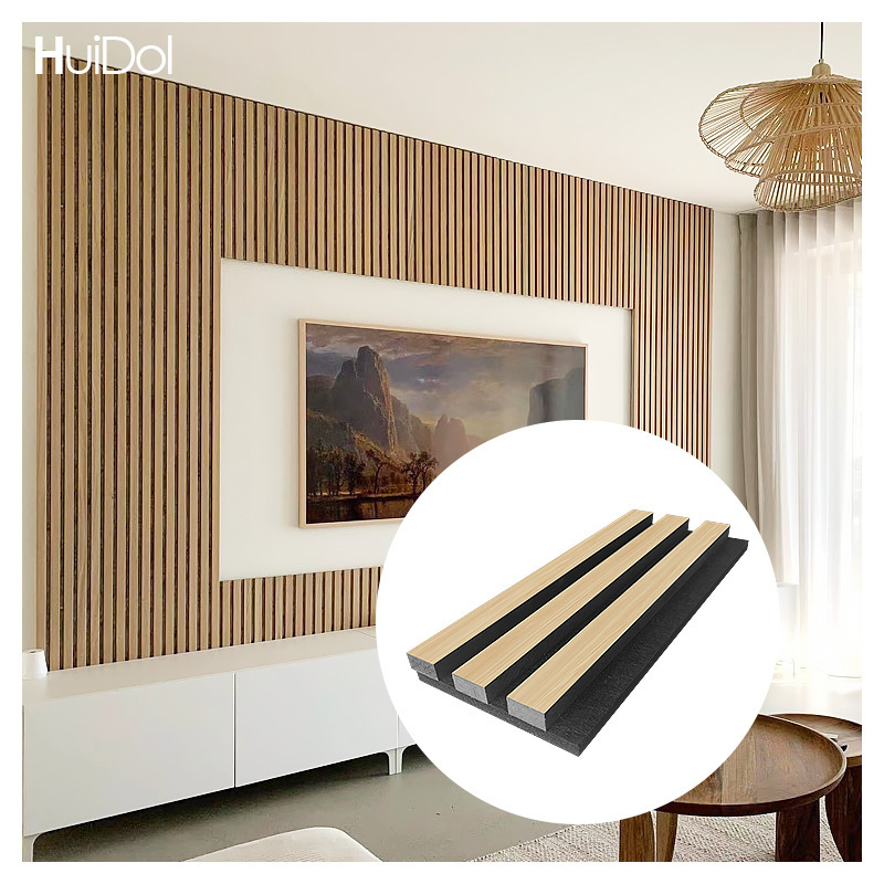 Akupanel Acoustic Panel Wooden Wood Veneer Slats Acoustic Panels Sound Proof Wall Panels