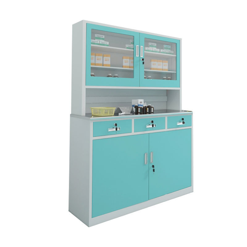 Factory Price Hospital Furniture Medical Metal Medicine Cabinet Medical Storage Cabinet Hospital Stainless Steel cabinet