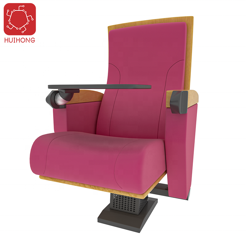 Huihong OEM theater furniture W600 D788 H1030mm white home theater seating teatro en casa cinema chair