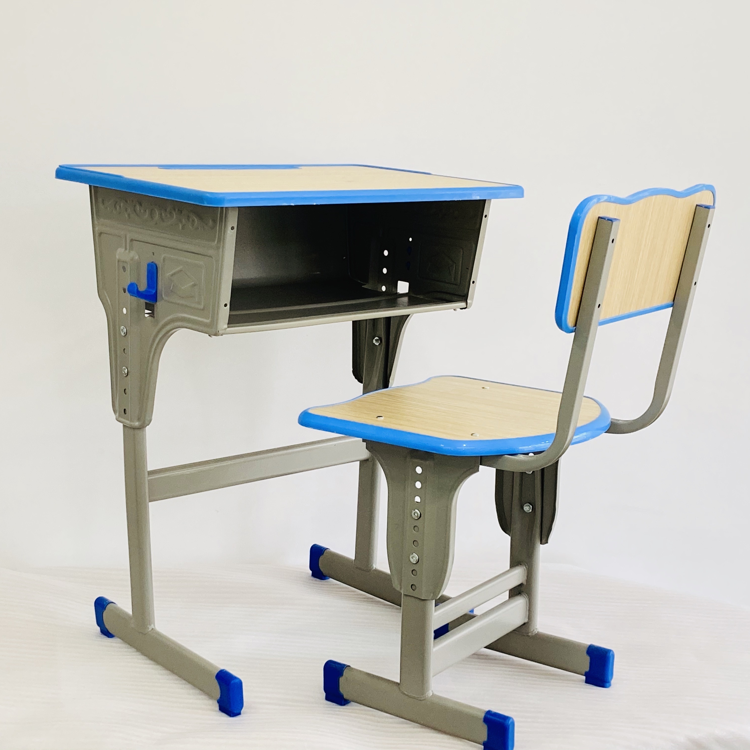 high school furniture student table classroom chairs and large school desk wood middle school desks and chairs set