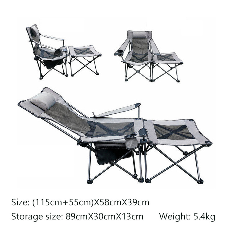 Huihong ODM folding camping chair outdoor zero gravity folding reclining lounge chair silla plegable cadeiras de praia