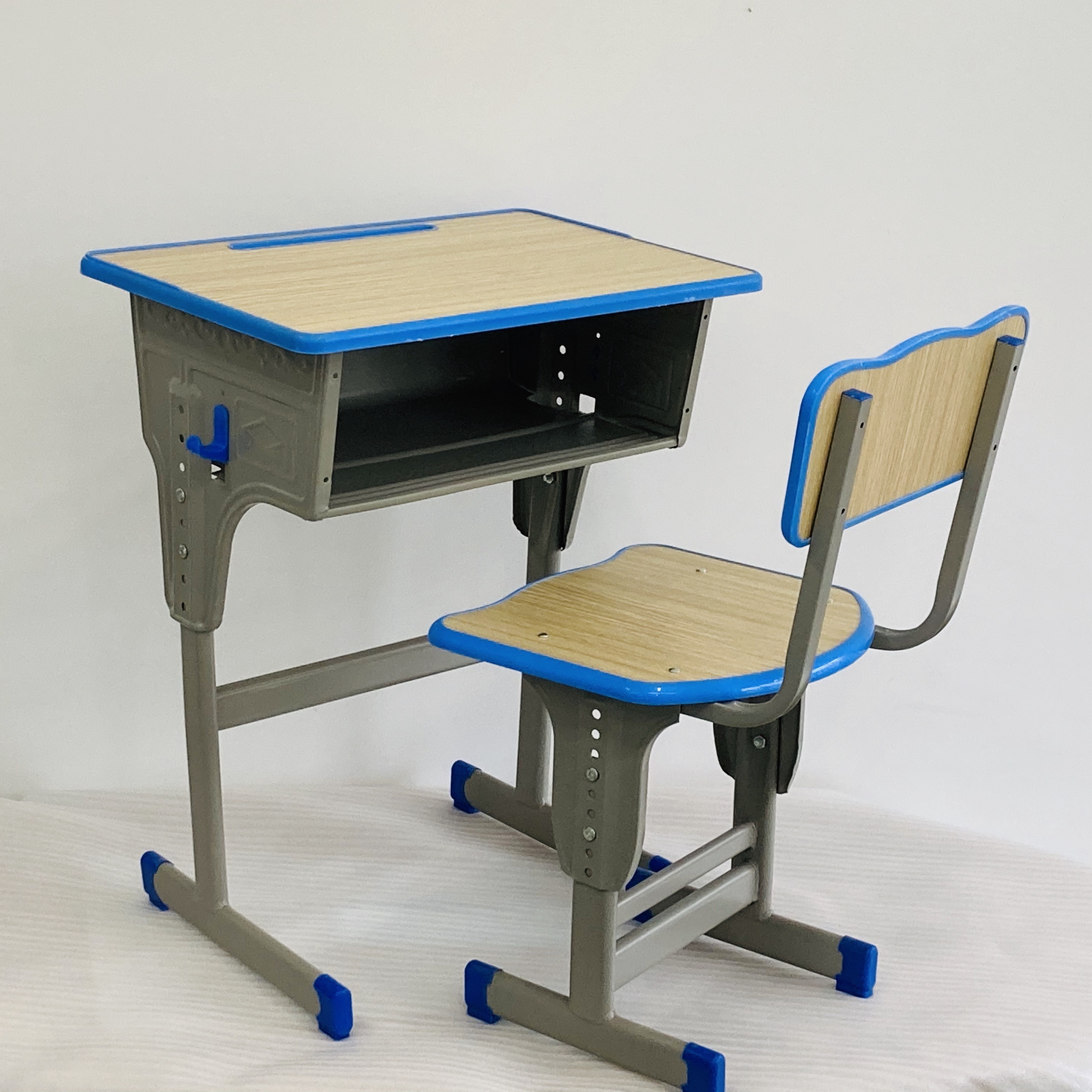 high school furniture student table classroom chairs and large school desk wood middle school desks and chairs set