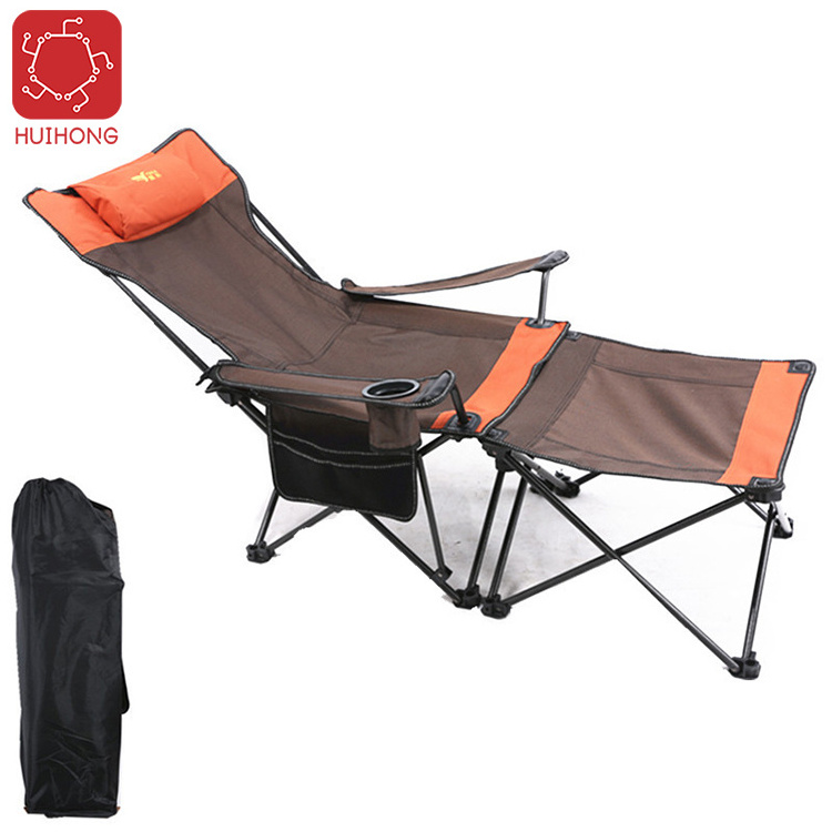 Huihong ODM folding camping chair outdoor zero gravity folding reclining lounge chair silla plegable cadeiras de praia