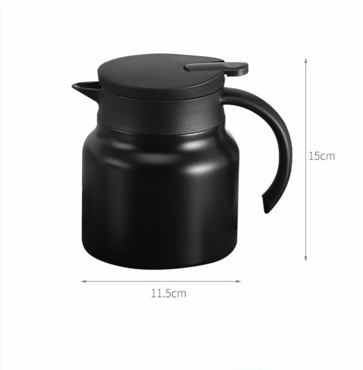 Wholesale Custom 316 Stainless Steel Pressed Insulated and Cooled Coffee Pot With LED display