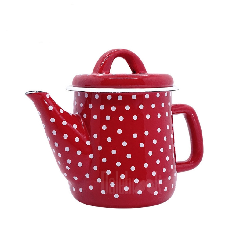 7in1 high quality European and American retro imitation enamel cold water pot coffee pot teapot