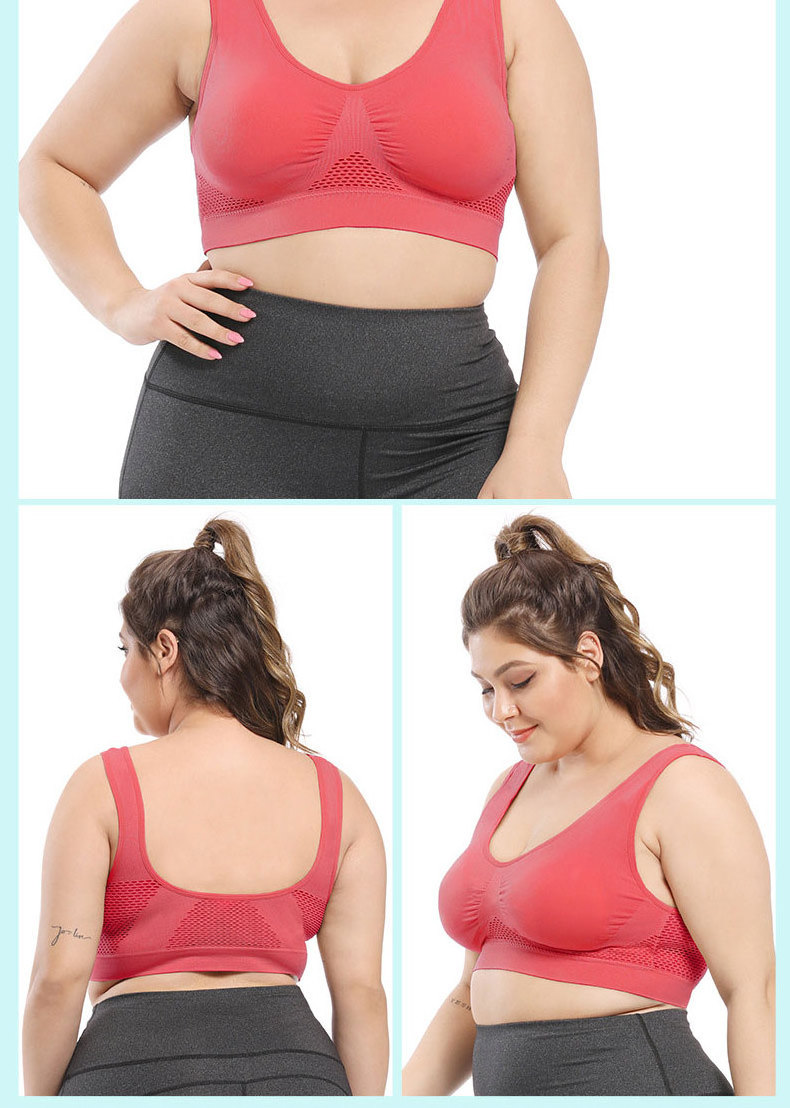 S-6XL Plus Size Wholesale Women Seamless bra Activewear Perfect Aire Cooling Mesh Seamless Sexy Fitness Gym Sports Bra