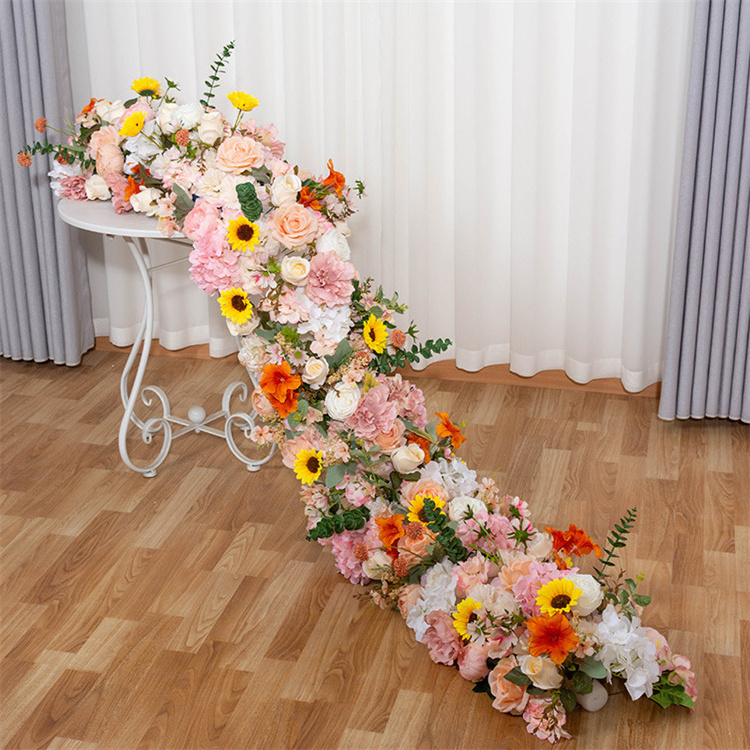 Outdoor Background Wall Hanging Flowers Wedding Decoration Artificial Flower