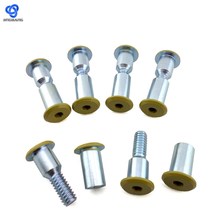 8Mm  Connecting  Bolt  Barrel  Cane  Bolt  With  Canister  Lock  Connector  Bolt