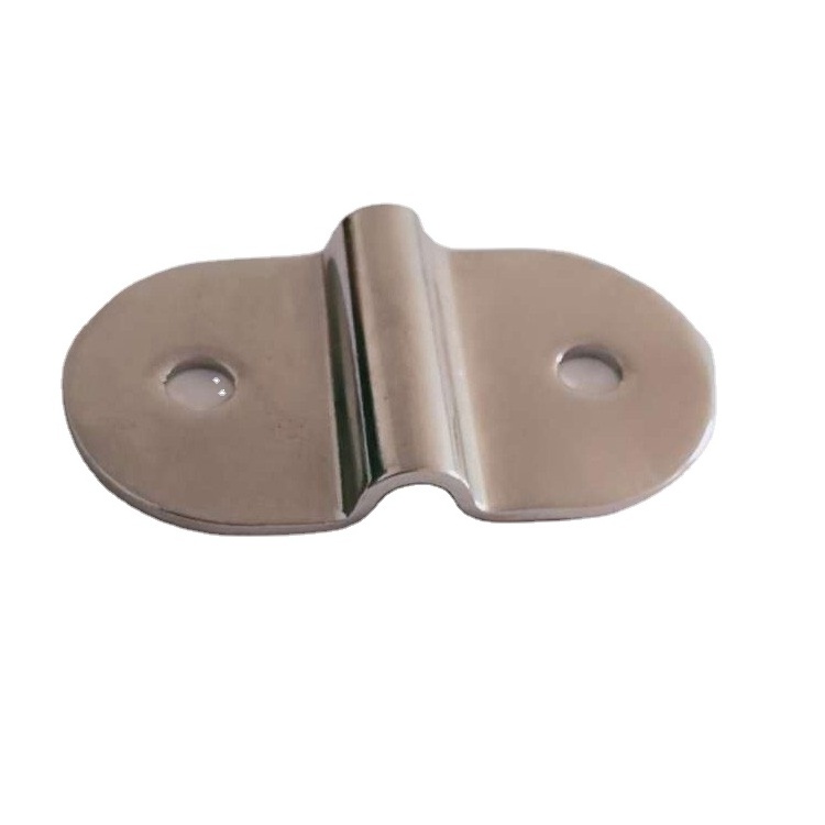 Stainless steel D-type pull ring door latch half round buckle side buckle with half round buckle hardware rigging