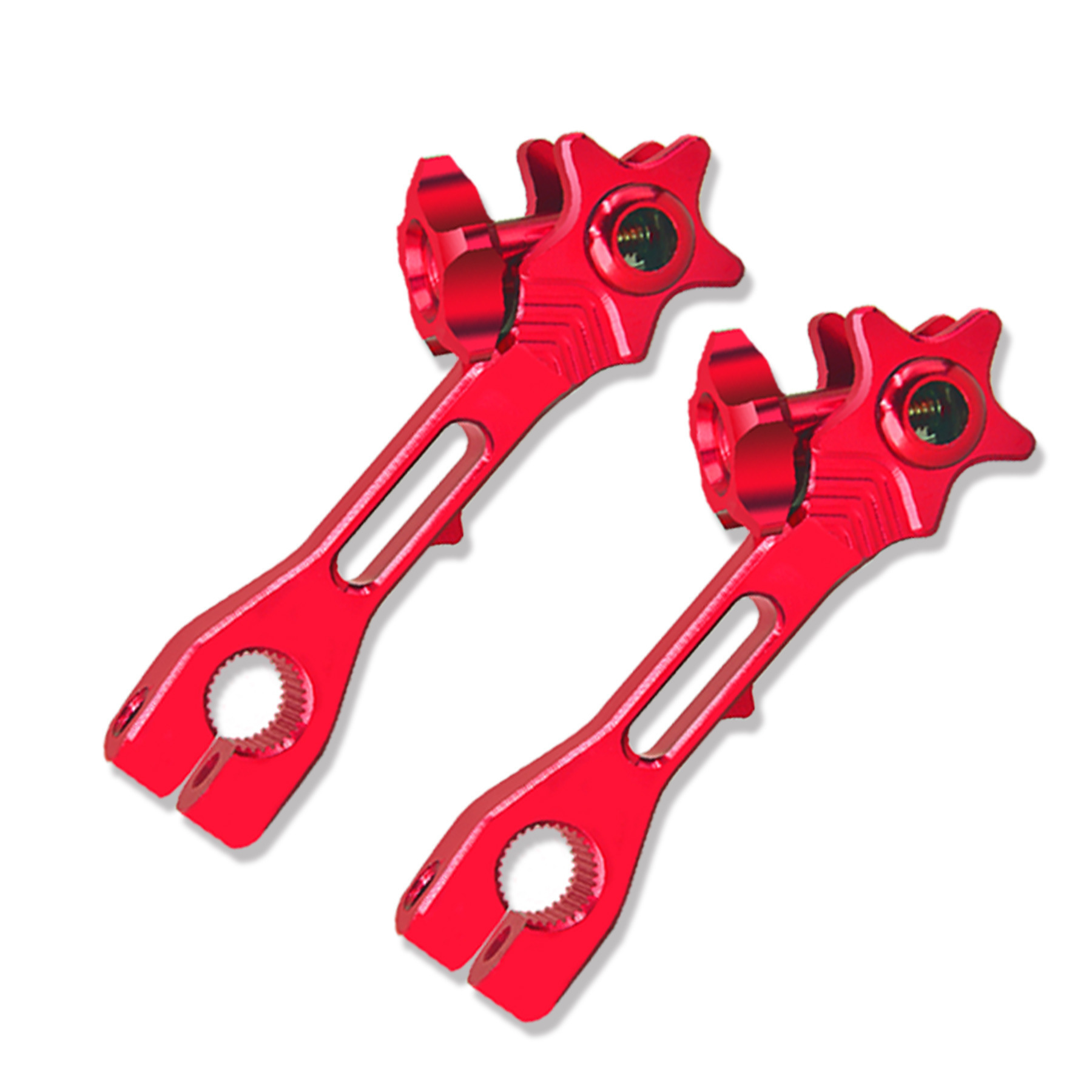 Motorcycle modification accessories Brake rod CNC material five-pointed star rear brake rocker arm for all models