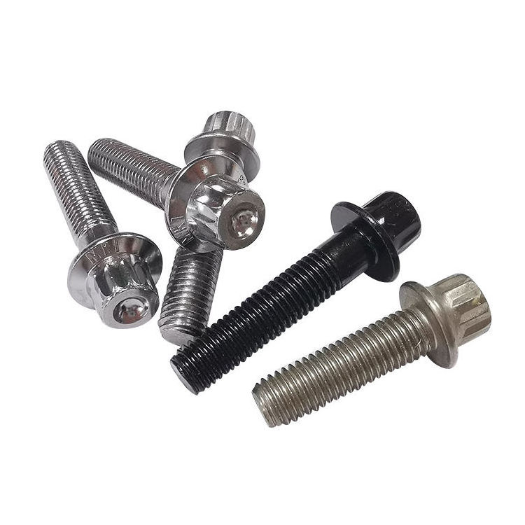 Car Mount Hub Wheel bolt Alloy 10.9 Grade Auto M7*32 M7*24 12 Point BBS 09.21.319 - Mounting bolt M6x26mm