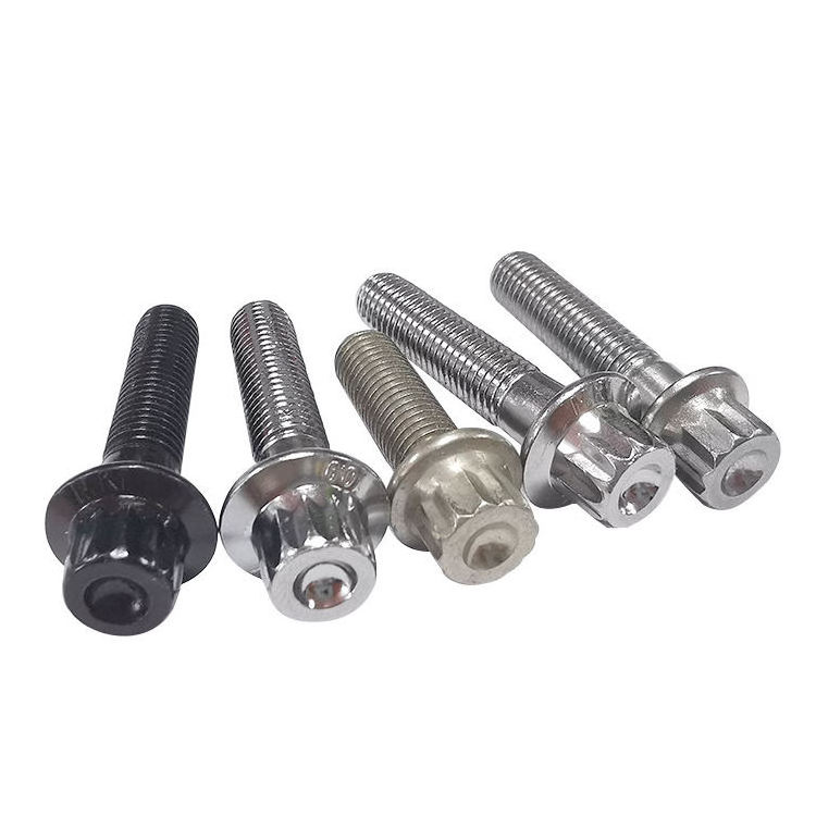 Car Mount Hub Wheel bolt Alloy 10.9 Grade Auto M7*32 M7*24 12 Point BBS 09.21.319 - Mounting bolt M6x26mm