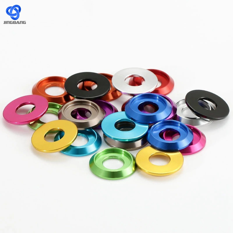 Pink Anodised Nuts Bolts Washer Fender Washer Jdm Aluminum Washer