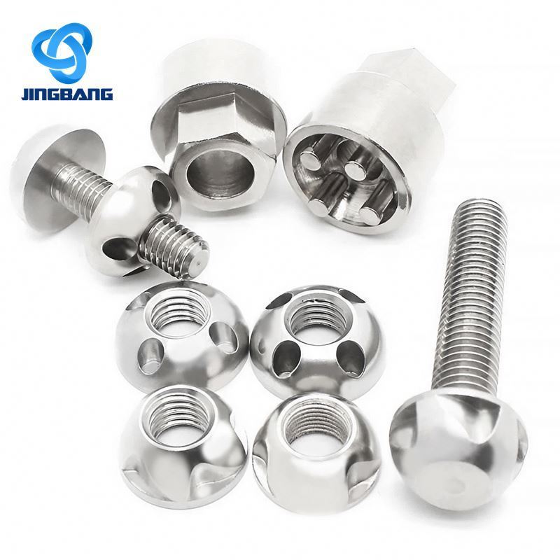 Wholesale Low Price High Quality Nut Lock Mf Type Hex Oil/Wax Treatment Self Locking Lock Nut Removal Car Wheel Anti Theft Nuts