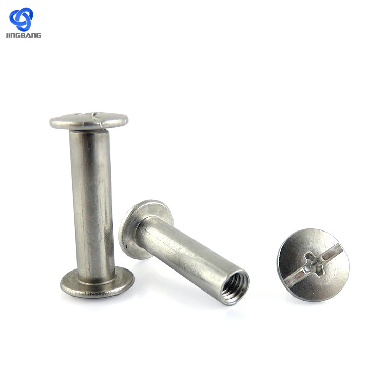 Plastic Barrel Screw Lid Stainless Steel Spacers M6 Chicago Screw