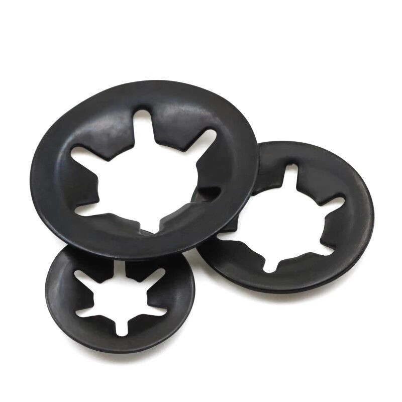 Aluminum star Internal teeth lock washer spring washer internal external teeth lock washer