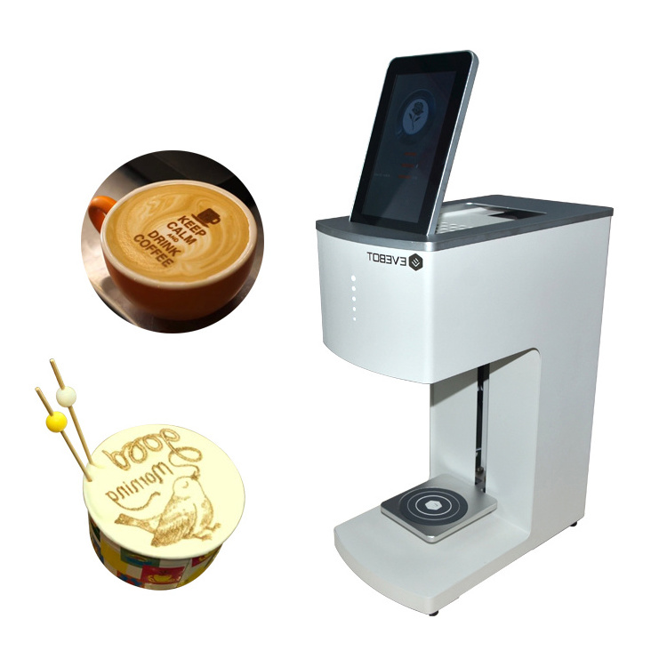 EVEBOT latte art printer coffee edible ink food printer edible ink cartridge for cake decorating