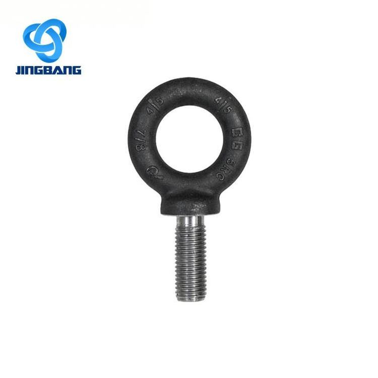 Stsainless Steel Cabeca Hexagonal  M6 80Mm Black Din 444 Swing Bolts Lifting Ring Link Bolt Fisheye Eye Slip Hole Screw M3 Bolt