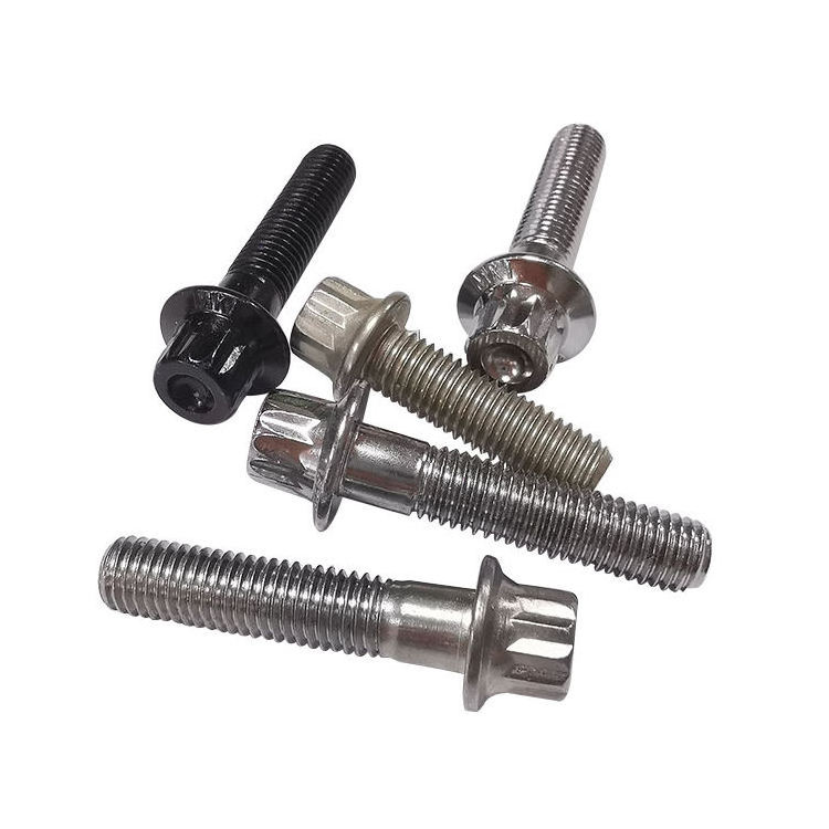 Car Mount Hub Wheel bolt Alloy 10.9 Grade Auto M7*32 M7*24 12 Point BBS 09.21.319 - Mounting bolt M6x26mm