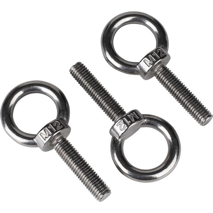 M9  Eye  Bolt  Right  Angle  Bolt  Eyelet  Bolt  Half  A  Tooth