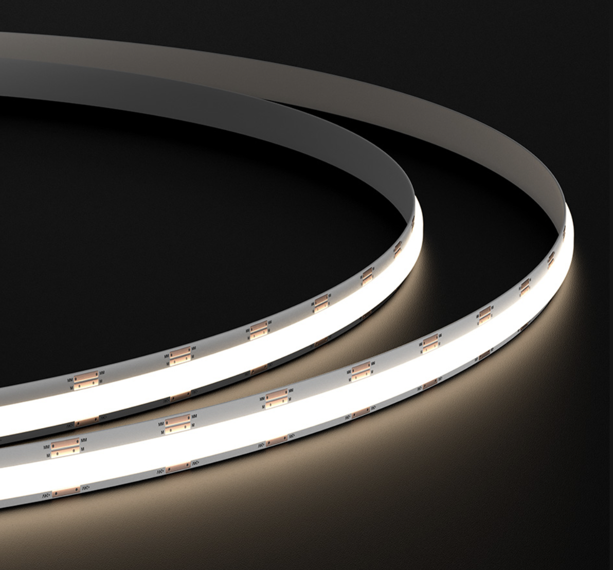 Matter COB smart home dimmable light strip without particles can be connected to MAtter drive Apple homekit linear lamp kitchen